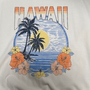 NWT Z Supply Crewneck Sweatshirt M Vibtage Hawaii